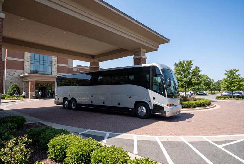 Corporate Charter Bus Rentals in Jurupa Valley, CA