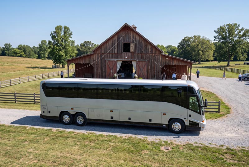 Wedding Shuttle Bus Services in Jurupa Valley, CA